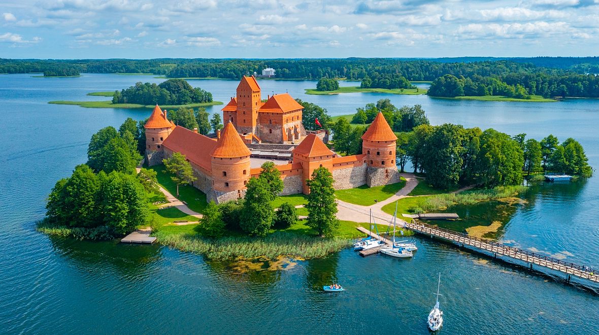 Pohádková pevnost Trakai