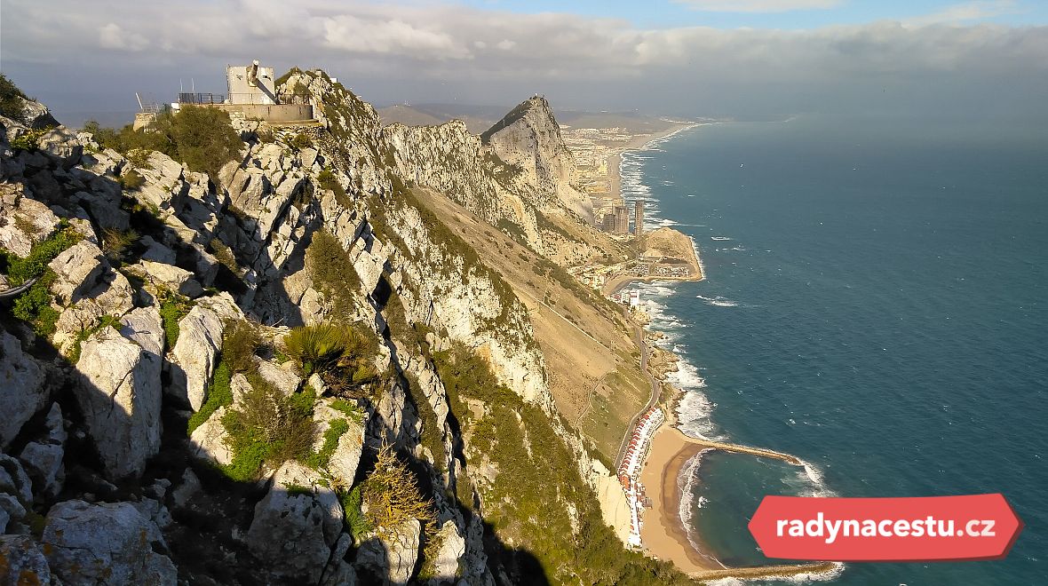 Gibraltar neboli britský kus půdy ve Španělsku